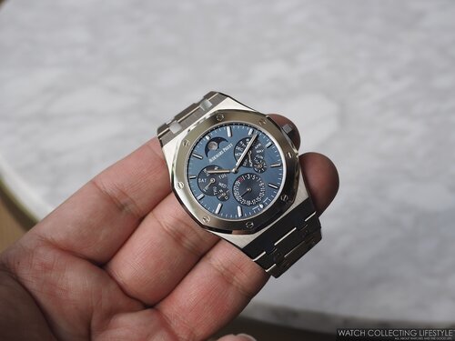 Insider Audemars Piguet Royal Oak Perpetual Ultra Thin ref. 26586IP. The World s Thinnest Automatic Perpetual Calendar. WATCH COLLECTING LIFESTYLE
